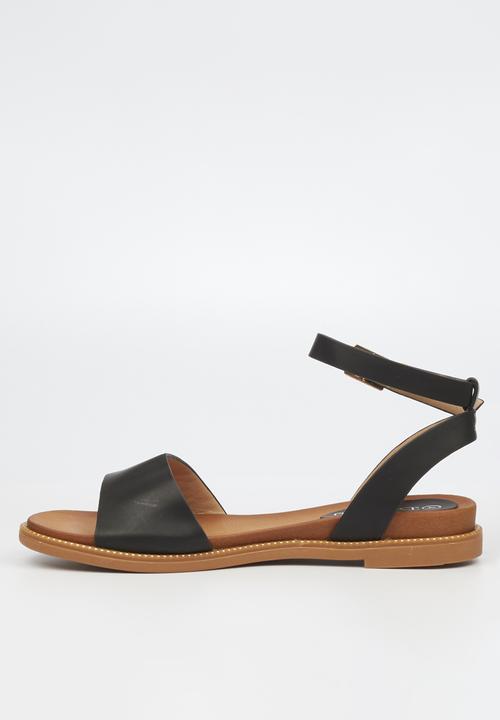 Butterfly Feet - Ellie 1 ankle strap - black