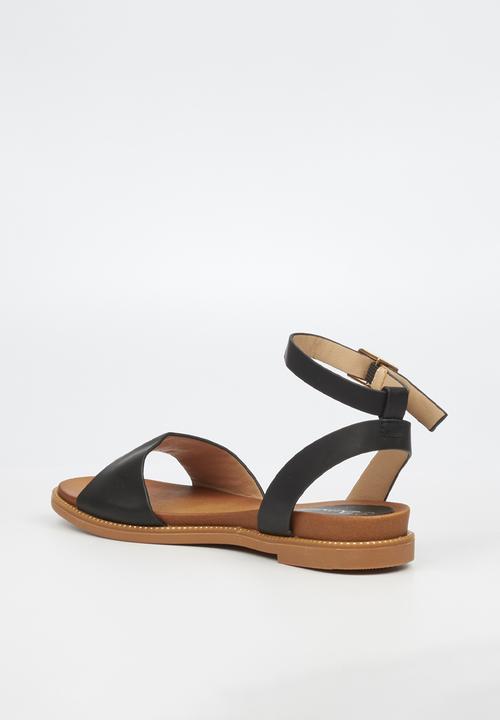 Butterfly Feet - Ellie 1 ankle strap - black