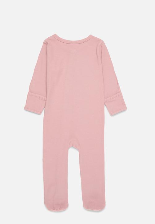 Pop Candy - Button down sleepsuit - pink