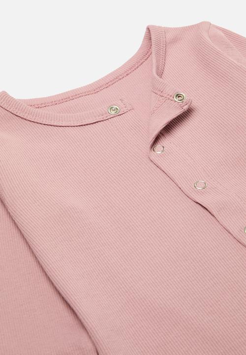 Pop Candy - Button down sleepsuit - pink