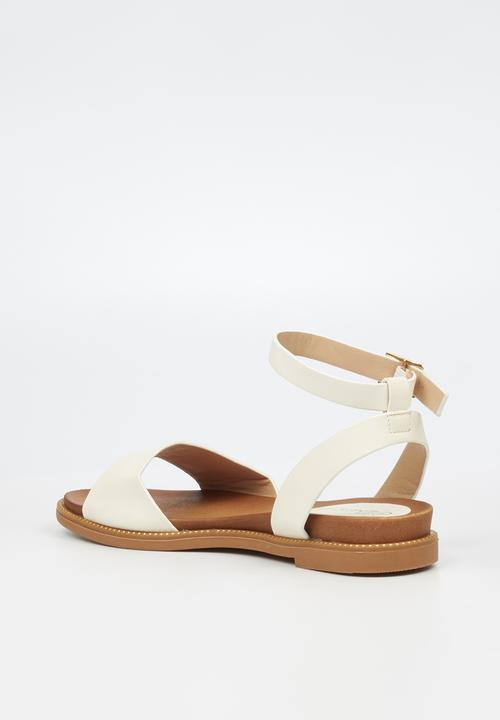 Butterfly Feet - Ellie 1 ankle strap - white