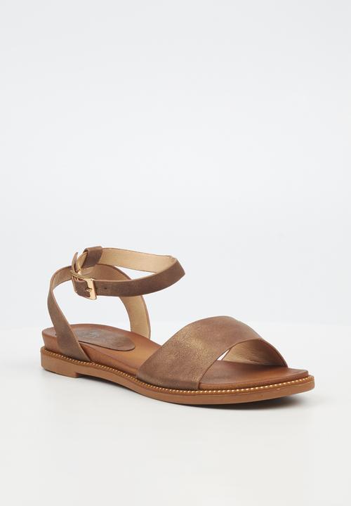 Butterfly Feet - Ellie 3 ankle strap - bronze