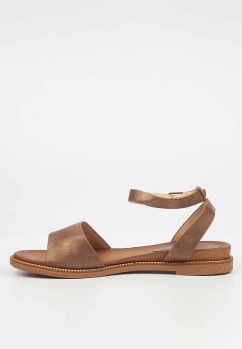 Butterfly Feet - Ellie 3 ankle strap - bronze