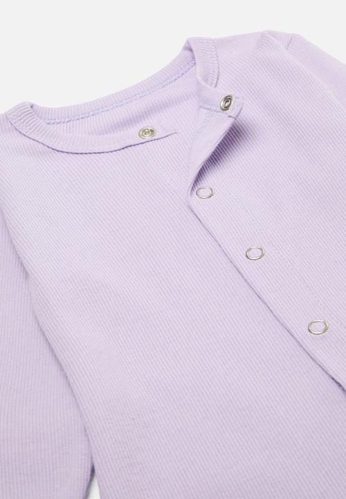 Pop Candy - Button down sleepsuit - purple