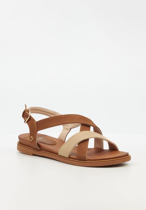 Butterfly Feet - Ellie 9 ankle strap - tan