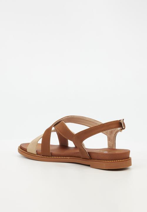 Butterfly Feet - Ellie 9 ankle strap - tan