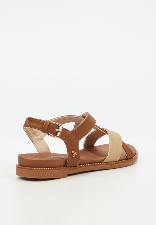 Butterfly Feet - Ellie 9 ankle strap - tan