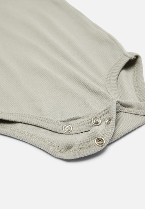 Pop Candy - Frilled bodysuit - grey