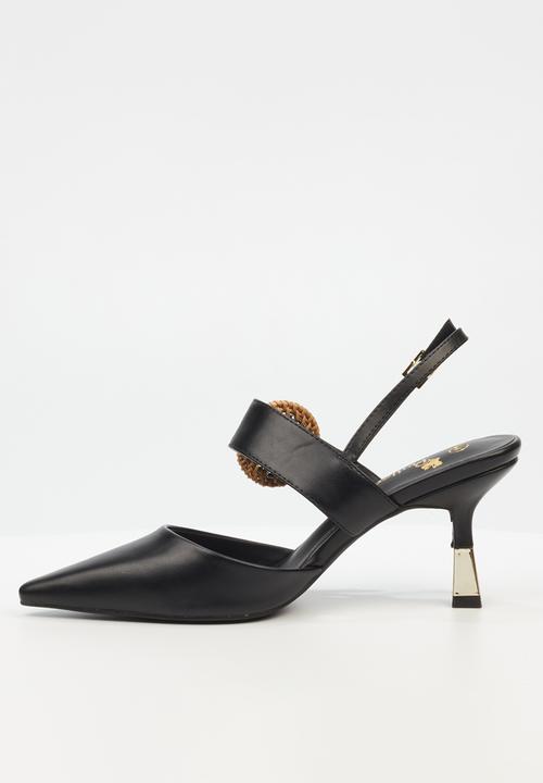Butterfly Feet - Trinity 1 slingback - black