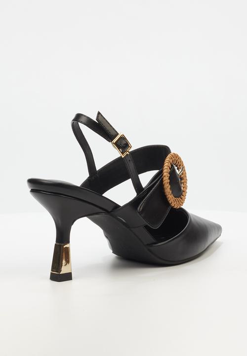 Butterfly Feet - Trinity 1 slingback - black