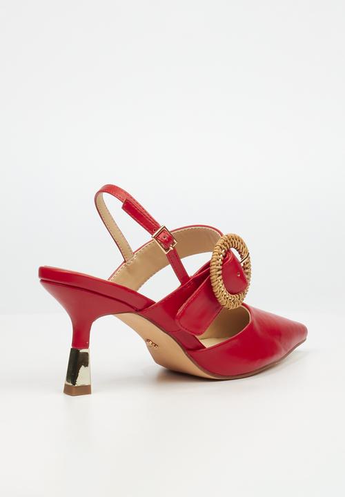 Butterfly Feet - Trinity 1 slingback - red