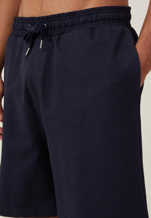 Cotton On - Oversized fleece short - true navy