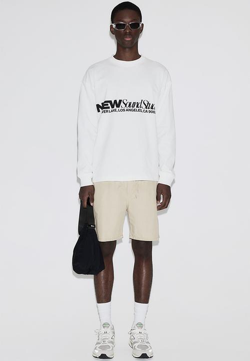 H&M - Regular fit cotton shorts - beige