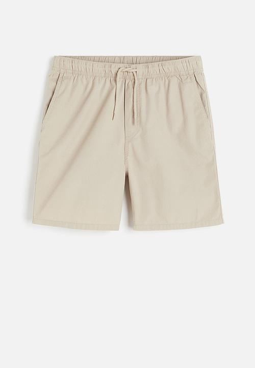 H&M - Regular fit cotton shorts - beige