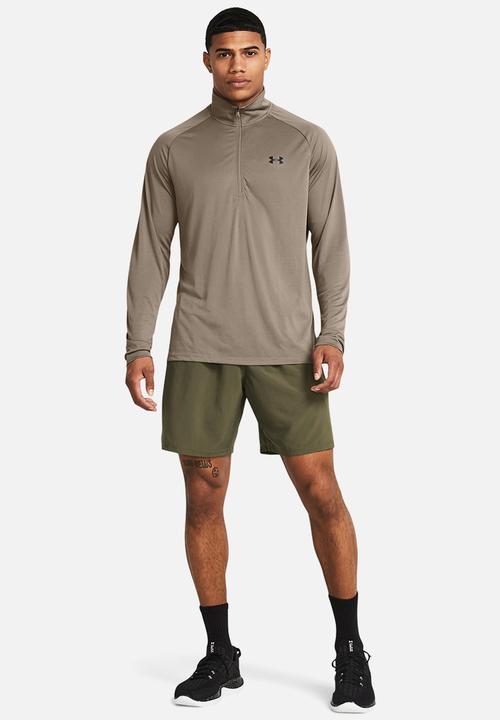 Under Armour - Ua woven wdmk shorts - marine od green/black