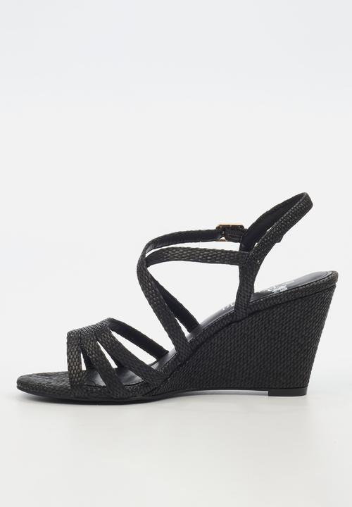 Butterfly Feet - Benita 1 wedge - black