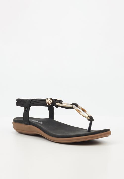 Butterfly Feet - Geri 1 thong - black