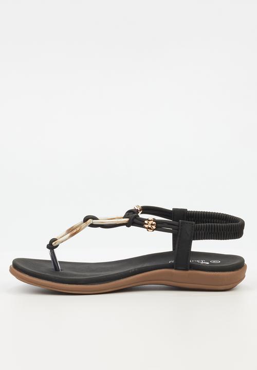 Butterfly Feet - Geri 1 thong - black