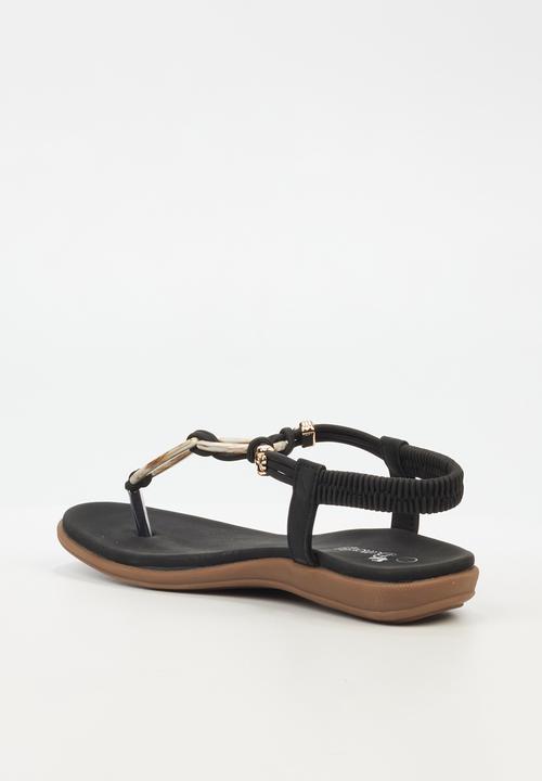 Butterfly Feet - Geri 1 thong - black