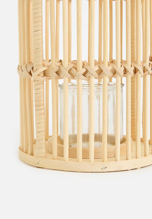 H&S - Langa bamboo lantern - Natural