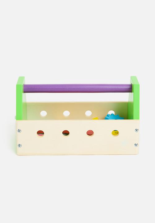Pop Candy - Wooden Toy Toolbox - multi