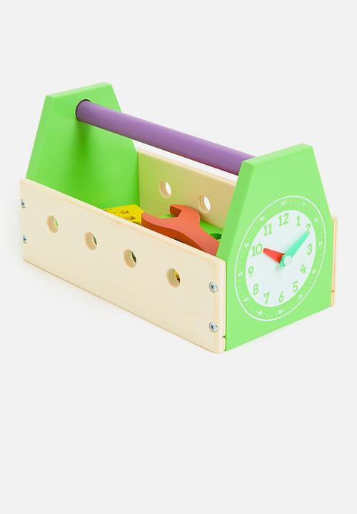 Pop Candy - Wooden Toy Toolbox - multi