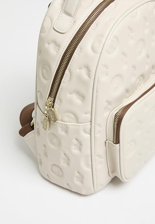 POLO - Luna backpack bag - ecru