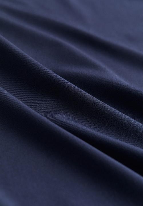 H&M - Boat-neck jersey dress - dark blue