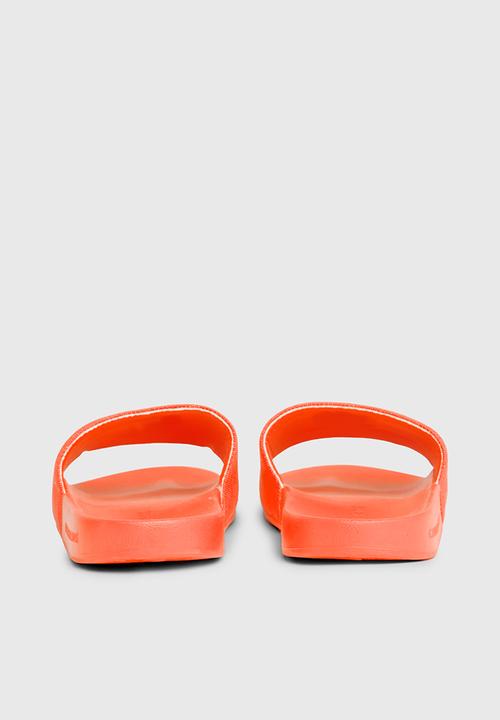 Calvin Klein - Slide monogram co - orange