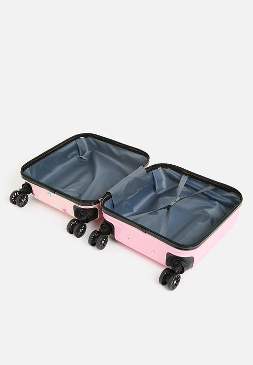 Pop Candy - Unicorn print trolley bag - pink