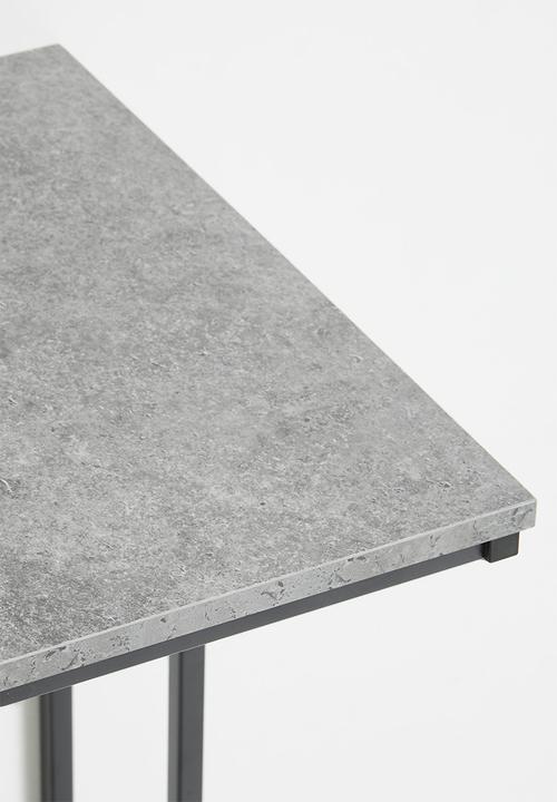 Sixth Floor - Connor side table - slate