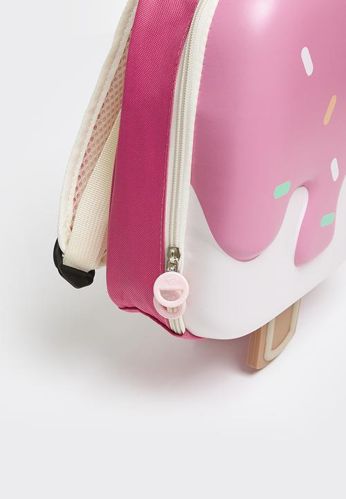 Pop Candy - Novelty back pack - pink & ecru