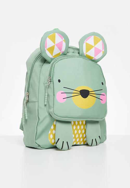 Pop Candy - Novelty back pack - light blue & yellow