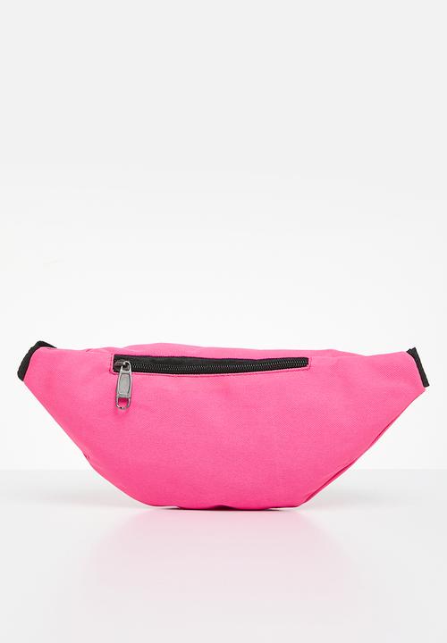 Pop Candy - Moon bag - neon pink & black