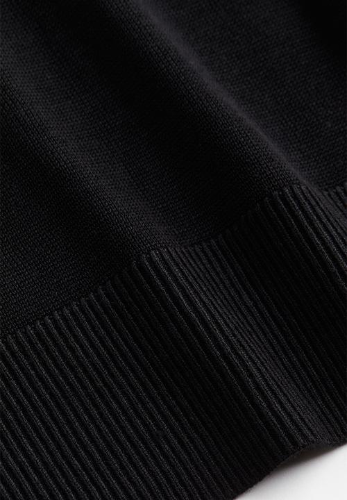 H&M - Fine-knit jumper - black
