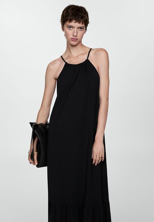 MANGO - Dress tulum - black
