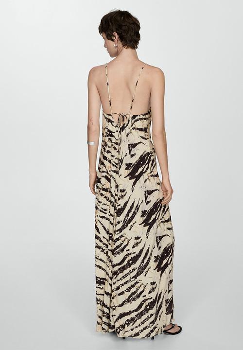 MANGO - Dress kika - light beige