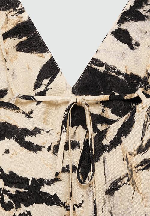 MANGO - Dress kika - light beige