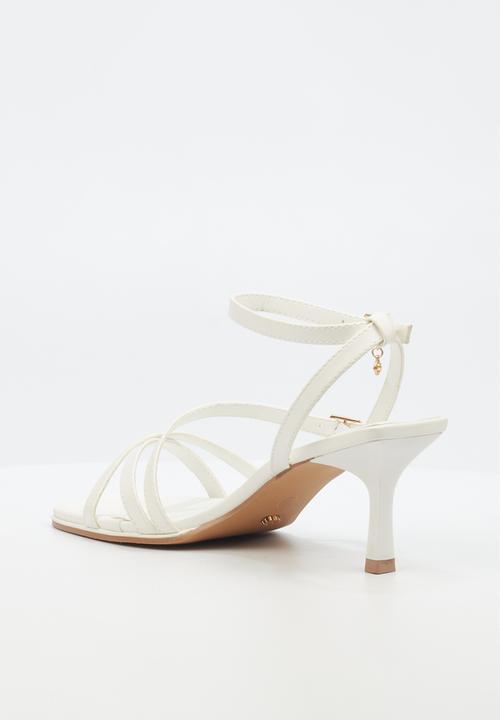 Miss Black - Gelato 1 midi heel - white