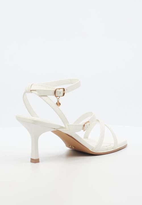 Miss Black - Gelato 1 midi heel - white