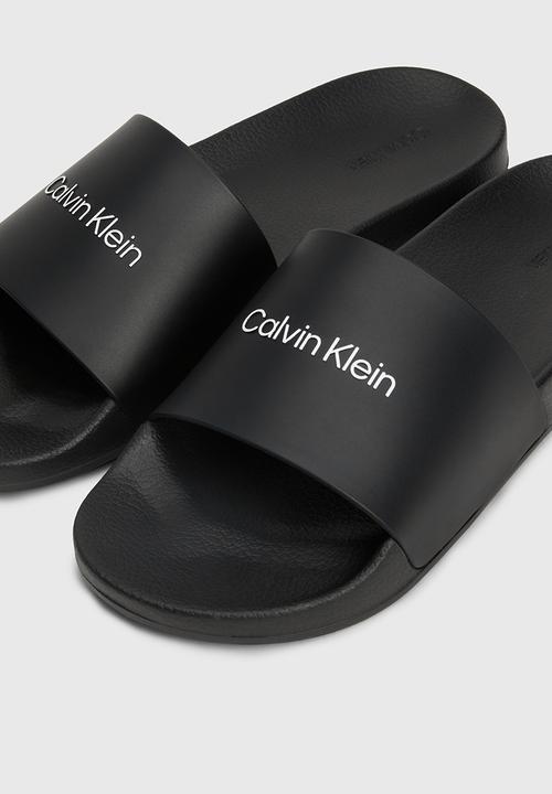 Calvin Klein - Pool slide rubber - black