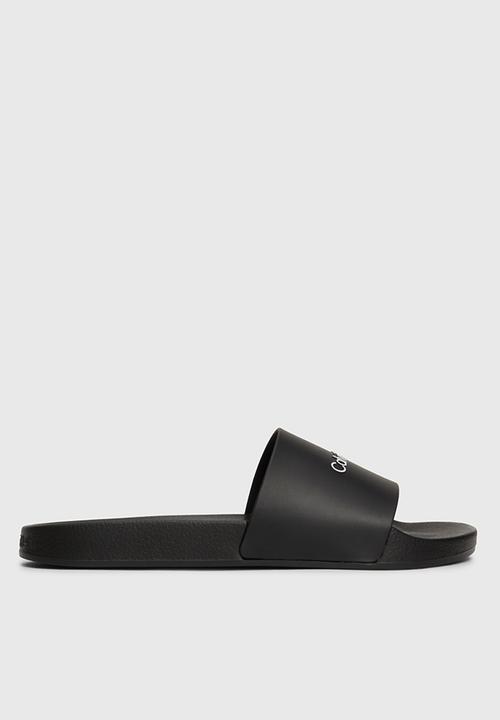 Calvin Klein - Pool slide rubber - black