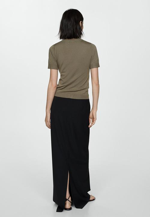 MANGO - Sweater basic - beige/khaki