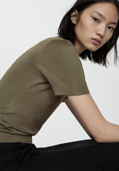 MANGO - Sweater basic - beige/khaki