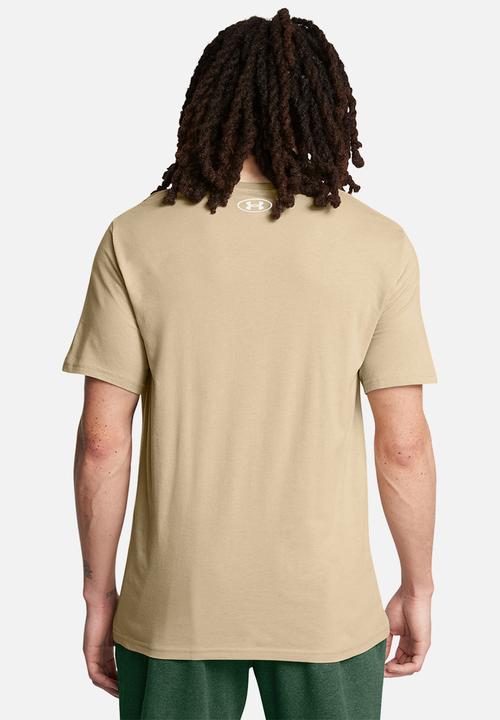 Under Armour - Ua m sportstyle lc ss - city khaki & white
