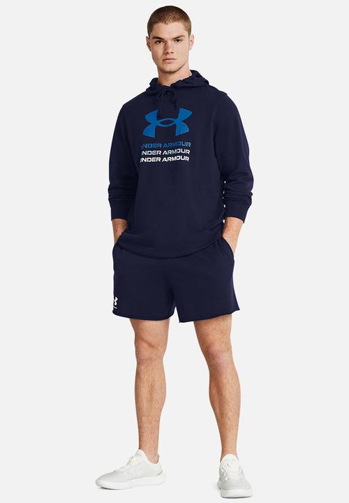 Under Armour - Ua rival terry 6in short - midnight navy & onyx white