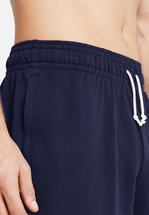 Under Armour - Ua rival terry 6in short - midnight navy & onyx white