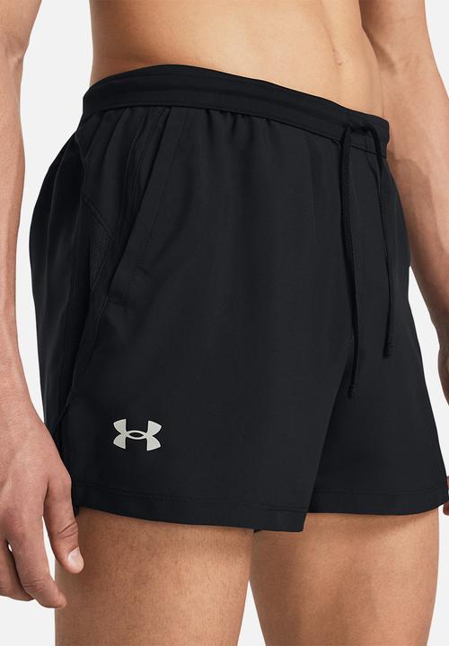 Under Armour - UUa launch 5'' shorts - black & reflective