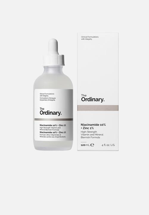 The Ordinary. - Niacinamide 10% + Zinc 1% 120ml