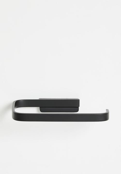 Sixth Floor - Silo Toilet Roll Holder - black
